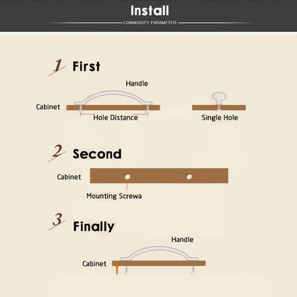 Ceramic Cabinet Drawer Handle 38mm Glazed Finish for Cabinets