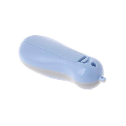 Chant Counter With Lanyard, Large Display For Prayer Counts - compact light blue electronic tally counter with lanyard hole