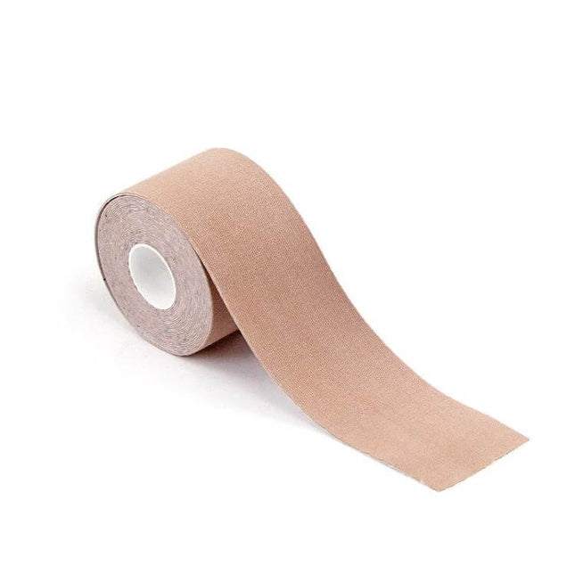 Chest Stickers Elastic Sports Tape, 5cm X 5m Roll breathable cotton-spandex chest support tape for running, training and yoga
