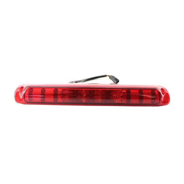 Chevrolet Silverado High Mount LED Brake Light Direct Fit - red ABS+PC replacement high-mount stop lamp for 1999-2006 Silverado models