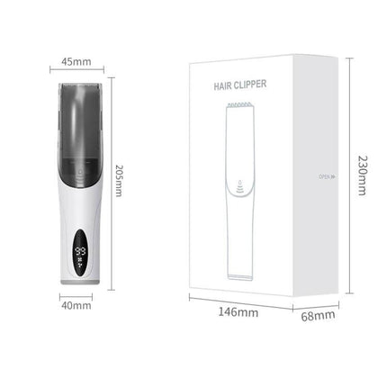 Child Hair Clipper Rechargeable For Easy Home Grooming — lightweight rechargeable clipper with rounded cutter head, six guide combs and quiet motor (205×45×40mm)