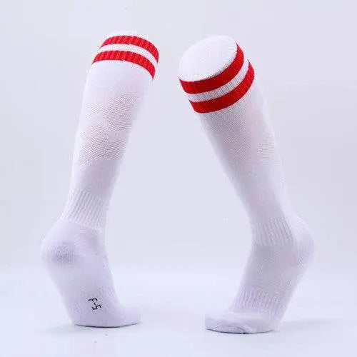 Children Football Socks Boys Soccer Sock Above Knee Long Stockings Kids Size Adult Size