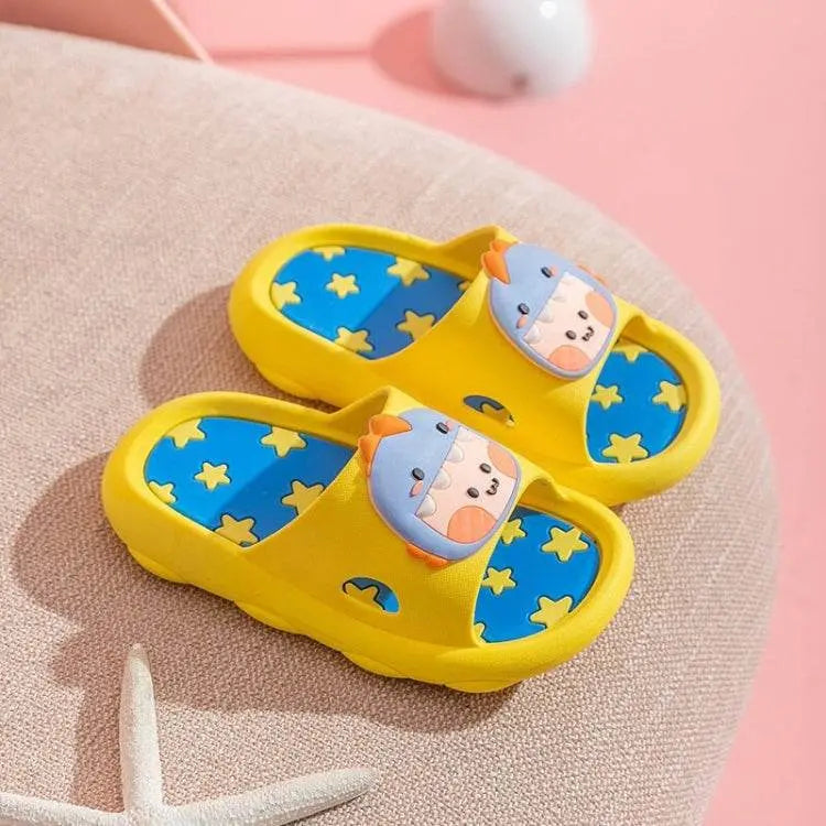 Children Slippers Cartoon Non-slip Soft-soled Sandals 26-35