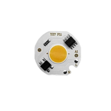 COB LED Light Chip for DIY Spotlight, Home Lighting Projects compact mains-powered 7W PCB module for accent and under-cabinet lighting