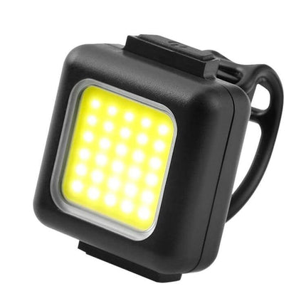 COB Lamp Beads Mini Mountain Bike Light Waterproof compact waterproof COB LED bike light with strap mount for handlebars and clothing