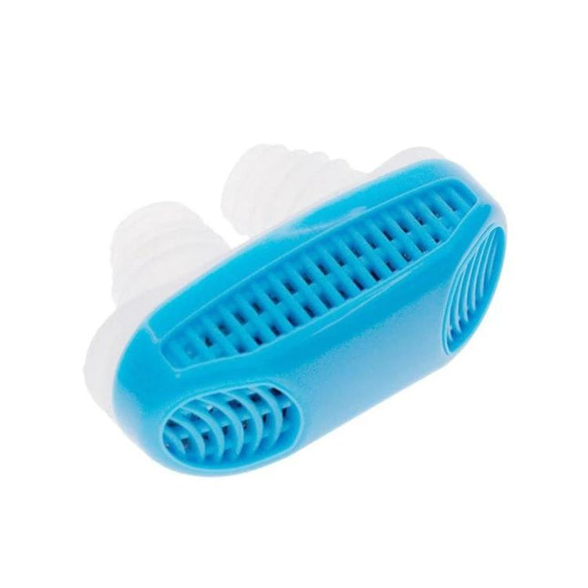 Compact Nasal Snoring Aid For Better Sleep With ABS Silicone blue and white nasal dilator for reduced snoring and improved airflow