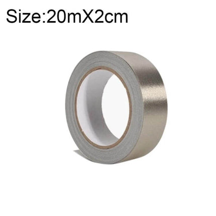 Conductive Cloth EMI Shielding Tape For Electronics Repairs 20m x 2cm - roll of red-copper woven conductive cloth tape for EMI sealing and repairs