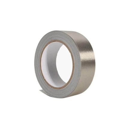 Conductive Cloth EMI Shielding Tape For Electronics Repairs 20m x 2cm - red copper woven cloth tape roll for sealing EMI leaks and cable shielding