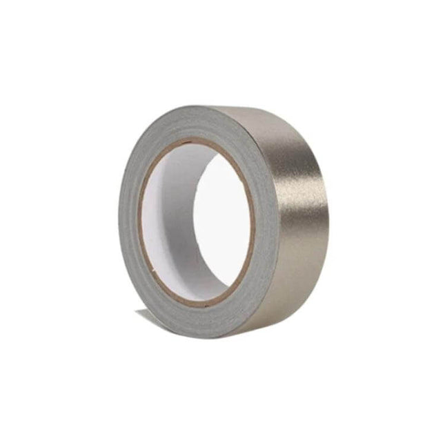 Conductive Cloth EMI Shielding Tape For Electronics Repairs 20m x 2cm - red copper woven cloth tape roll for sealing EMI leaks and cable shielding
