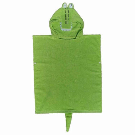 Cotton Cloak Children's Bath Towel 70 cm Pink Unicorn - Hooded Cotton Kids Towel For Bath Or Pool, Soft And Quick-Drying