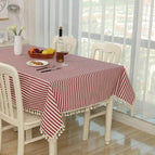 100x140cm / Rose Red Stripe