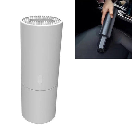 Creative Mini Handheld Vacuum Cleaner USB Charging for Quick Cleanups – compact USB rechargeable handheld vacuum for desks, cars and cushions, 356g, 65x185mm