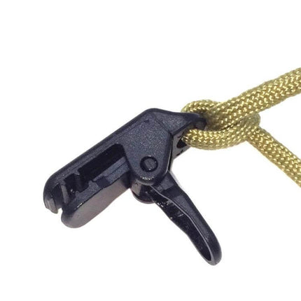 Crocodile Mouth Tent Clip Black Nylon Clamp for Securing Tents on paracord securing tent awning edge