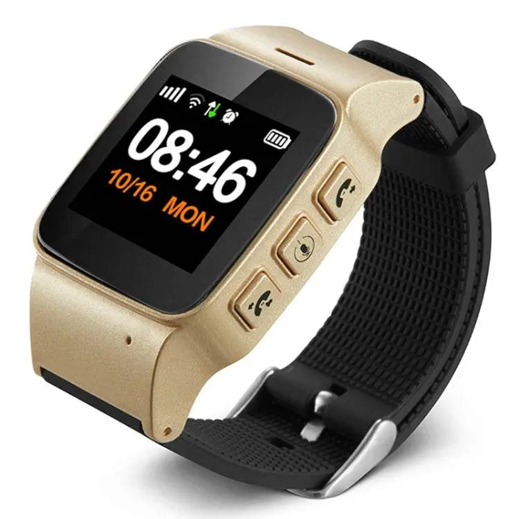 D99+ 1.22 Inch HD LCD GPS Smartwatch for Elders Waterproof