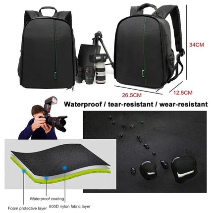 INDEPMAN Portable Backpack for Action Cameras and Accessories