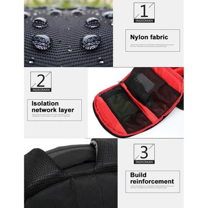 INDEPMAN Portable Backpack for Action Cameras and Accessories