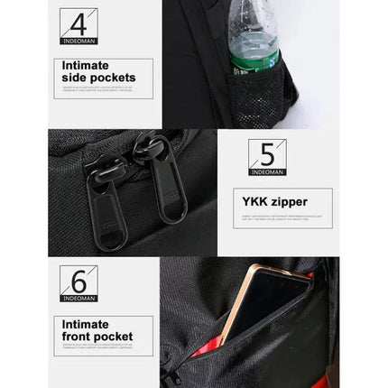 INDEPMAN Portable Backpack for Action Cameras and Accessories