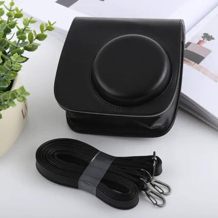 Retro Fujifilm Instax Mini PU Leather Camera Case with Strap
