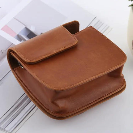 Retro Fujifilm Instax Mini PU Leather Camera Case with Strap