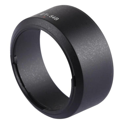 Lens Hood for Canon Camera Protection and Shading - PVC ET-54B hood for Canon EF-M 55-200mm STM, reduces flare and protects lens