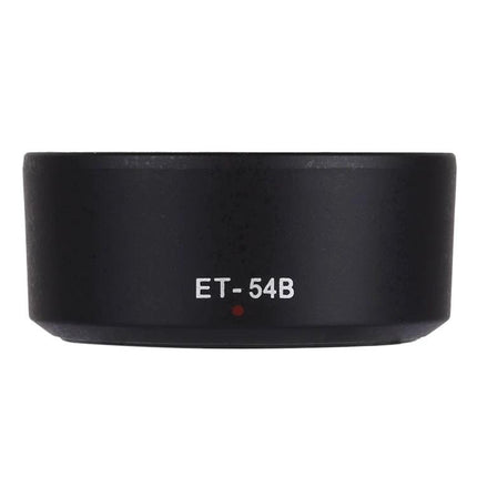 Lens Hood for Canon Camera Protection and Shading ET-54B PVC hood for Canon EF-M 55-200mm STM, reduces flare and protects lens