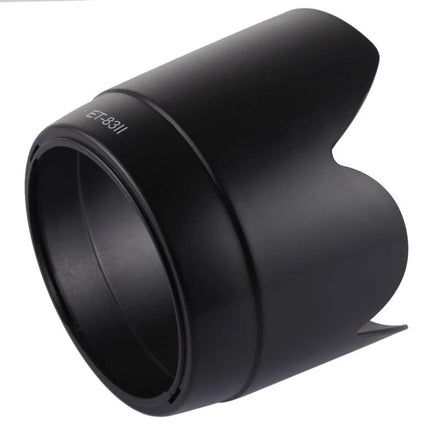 ET-83II Lens Hood Shade for Canon 70-200mm f/2.8L USM Lens - durable PVC hood blocks stray light and protects lens outdoors