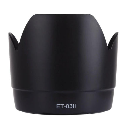 ET-83II Lens Hood Shade for Canon 70-200mm f/2.8L USM Lens black PVC petal-shaped hood protecting lens from glare and impacts
