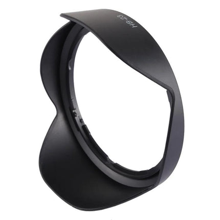 Protective Lens Hood for Nikon DSLR Camera Lenses - petal-shaped black lens hood blocks stray light, reduces flare and shields lens from dust and bumps
