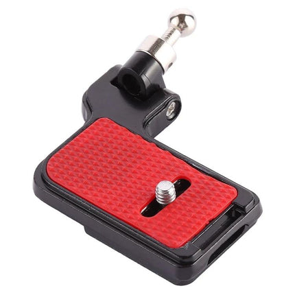 F2 Arca Swiss Quick Release Clamp for Camera Mounting - all-metal CNC red quick release plate for tripods and mounts