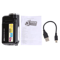 HD 16.0 MP Digital Video Camera with 16X Zoom and 2.0 inch LCD Screen, 1280x720P Recording