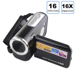 HD 16.0 MP Digital Video Camera with 16X Zoom and 2.0 inch LCD Screen, 1280x720P Recording Default Title