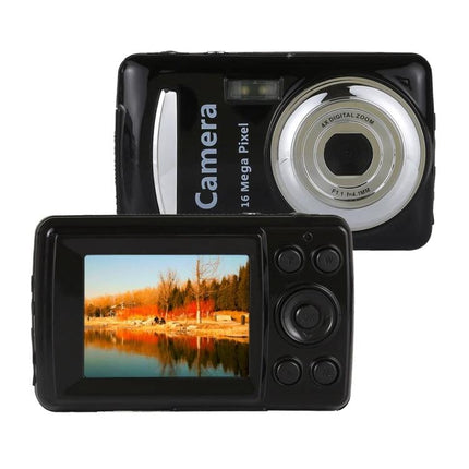 Compact Digital Video Camera for High-Quality Recordings - compact 16.0 megapixel CMOS camera with 2.4-inch TFT LCD for family events and travel