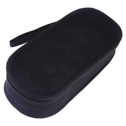 Handy Bag for Organizing Everyday Tech Essentials on the Go - compact black zippered tech pouch for cables, mouse and chargers