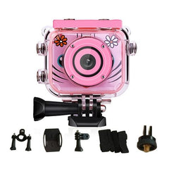 Kids Waterproof HD Digital Camera - 5.0MP, 1.77" Screen, 30m Depth Rating