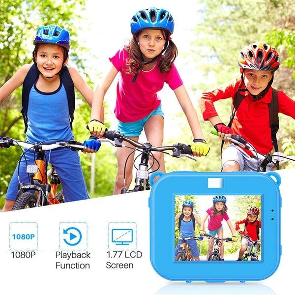 Kids Waterproof HD Digital Camera - 5.0MP, 1.77" Screen, 30m Depth Rating