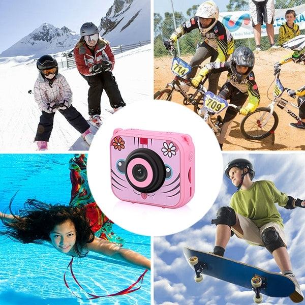 Kids Waterproof HD Digital Camera - 5.0MP, 1.77" Screen, 30m Depth Rating