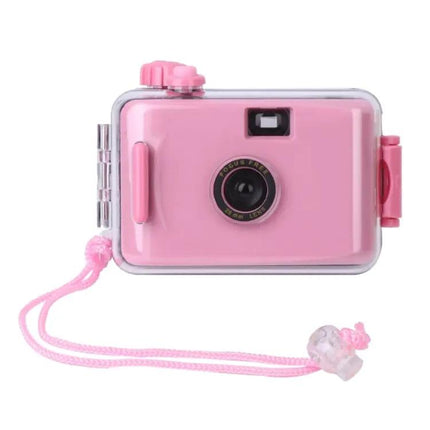 Retro Waterproof Point-and-Shoot Film Camera for Children