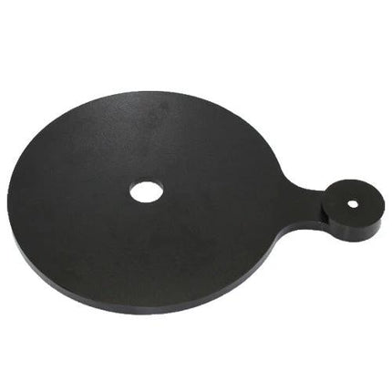 76mm Offset Spirit Level Plate for Tripod Ball Heads mounted between ball head and tripod for quick leveling