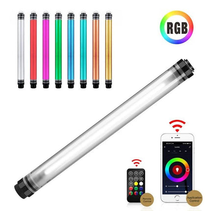 LUXCeO P7RGB Pro Handheld LED Light for Photo and Video Sessions - RGB tube with mobile app and remote control