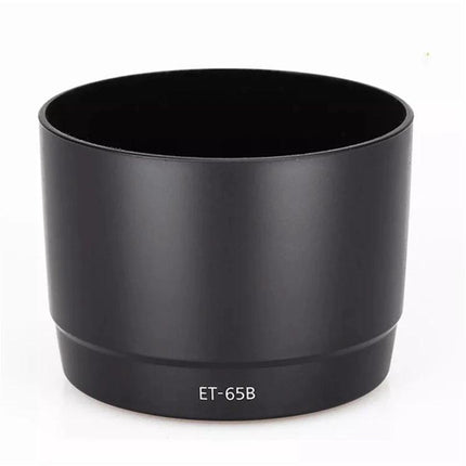 Protective Lens Hood for Canon 70-300mm Zoom Lenses - black ET-65B PVC hood protects against flare, dust, moisture and bumps