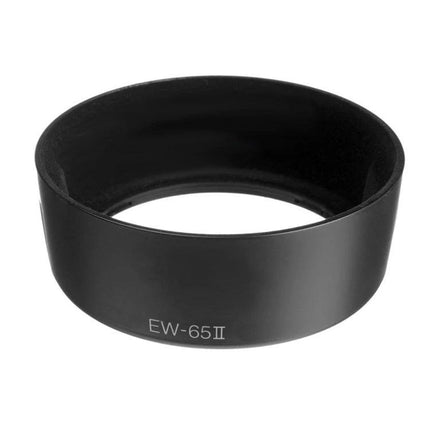 Protective Lens Hood for Canon EF 28mm and 35mm Lenses - durable PVC hood blocks flare and protects lens during outdoor and urban shoots