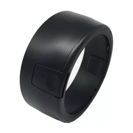 Protective Lens Hood for Canon EF 28mm and 35mm Lenses black PVC round hood to block flare and shield lens during outdoor and urban shoots