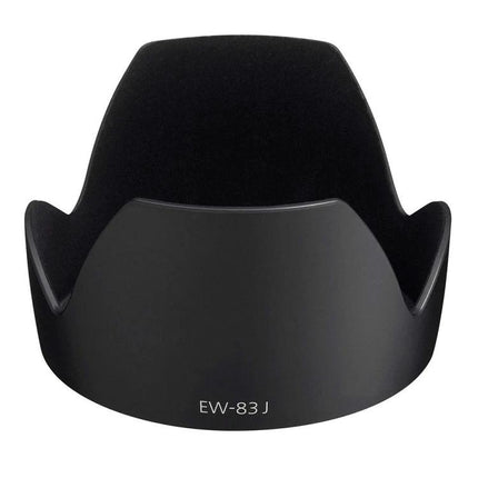 Lens Hood for Canon Cameras, Stray Light Protection Accessory - EW-83J petal-shaped hood for reducing flare and protecting lens during outdoor shooting