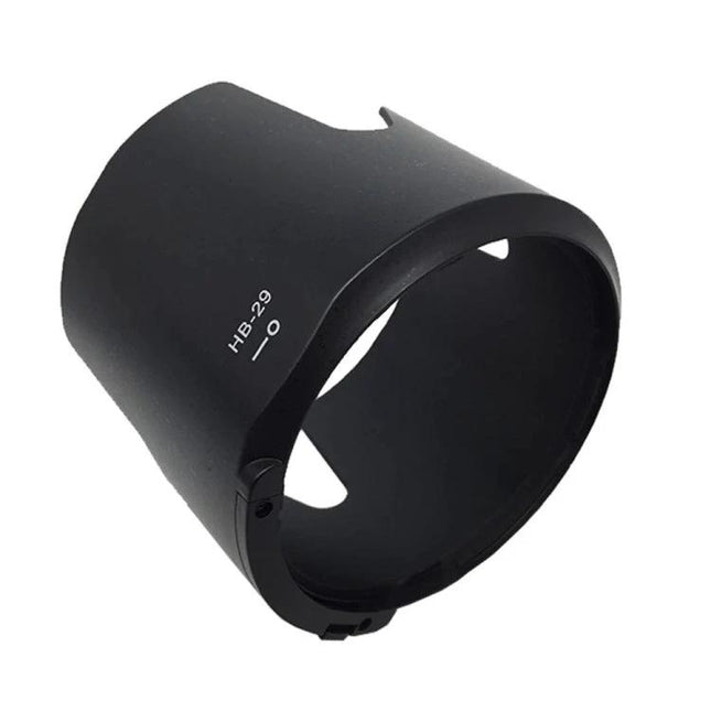 HB-29 Lens Hood Shade for Nikon 70-200mm Photography Lenses - black PVC hood reduces flare and protects lens during outdoor sports and landscape shoots
