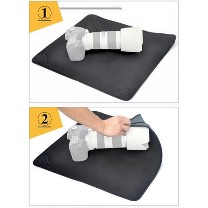 Neoprene Protective Wrap Blanket for Camera Lenses, 55x55cm
