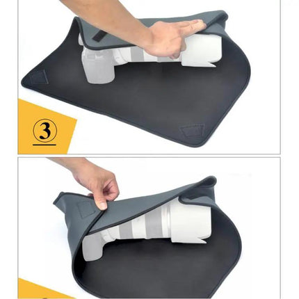 Neoprene Protective Wrap Blanket for Camera Lenses, 55x55cm