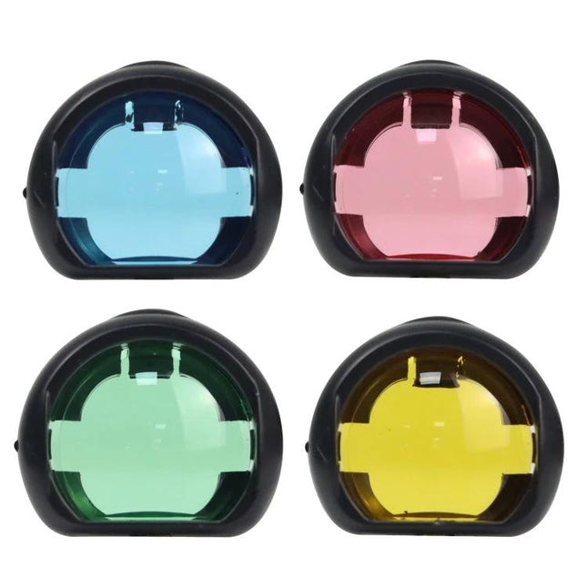 Add Color to Fujifilm Instax Mini 40 Photos with Four Filters – set of four clip-on colored filters (blue, pink, green, yellow) for instant camera