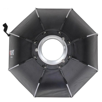 Triopo 55cm Octagon Parabolic Softbox for Photography Lighting octagon softbox with 8-pole frame, silver interior and center speedring for studio portraits