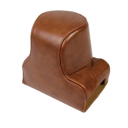 PU Leather Protective Camera Case with Strap and Soft Interior