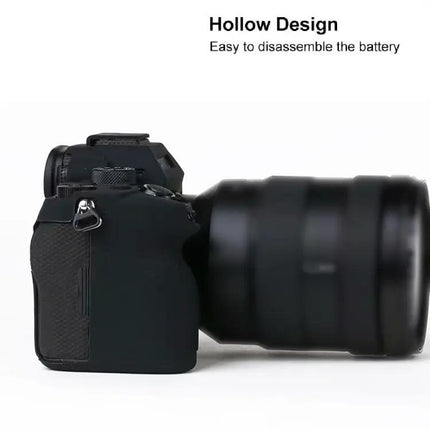 Durable Soft Silicone Protective Case for Sony A7R4 Camera | Syndmart